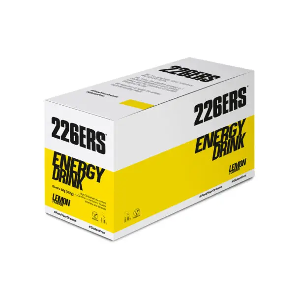 BOX ENERGY DRINK CITRÓN (15 ks) – jednoporciové vrecká, hypertonický nápoj (sacharidy) 15 x 50 g