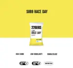 BOX SUB9 RACE DAY (9 ks) - jednoporciové vrecká hypertonického nápoja (s vysokým obsahom sacharidov) 9 x 87,5 g – Obrázok 6