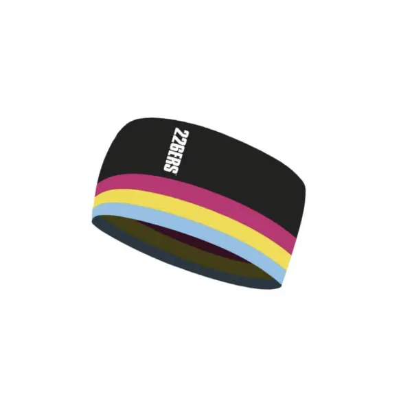 Čelenka - čierna, zakrývajúca uši pre tréning v chladnom počasí