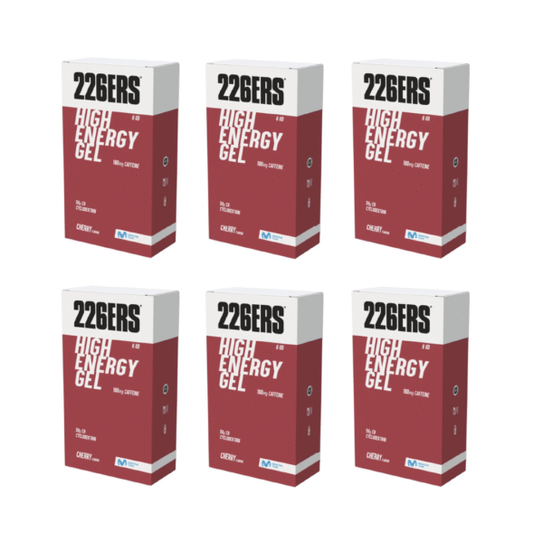 VEĽKOOBCHOD 6 x 6-balenie VYSOKÉHO ENERGETICKÉHO GÉLU - gély s vysokým obsahom sacharidov s cyklodextrínom 6x76g